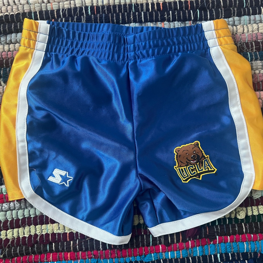 UCLA Kids Blue Athletic Shorts Vintage